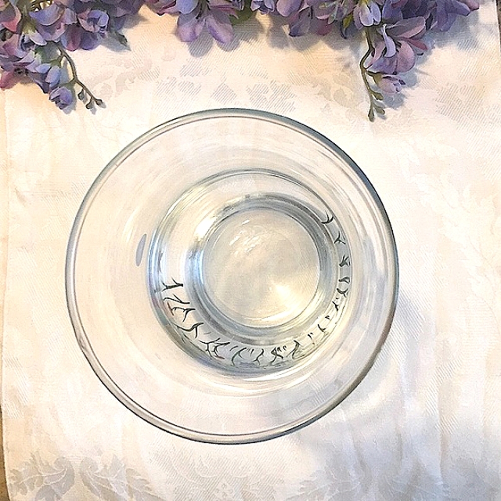 🌺Vintage Colony Hand Decorated Floral Glass Vase - Picture 5 of 9